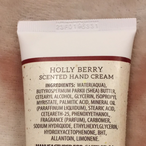 Castelbel Porto Christmas Winter Holiday Scented Holly Berry Hand Cream NWT 2oz - Picture 7 of 15